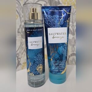 Bath & Body Works Saltwater Breeze Body Cream and Mist